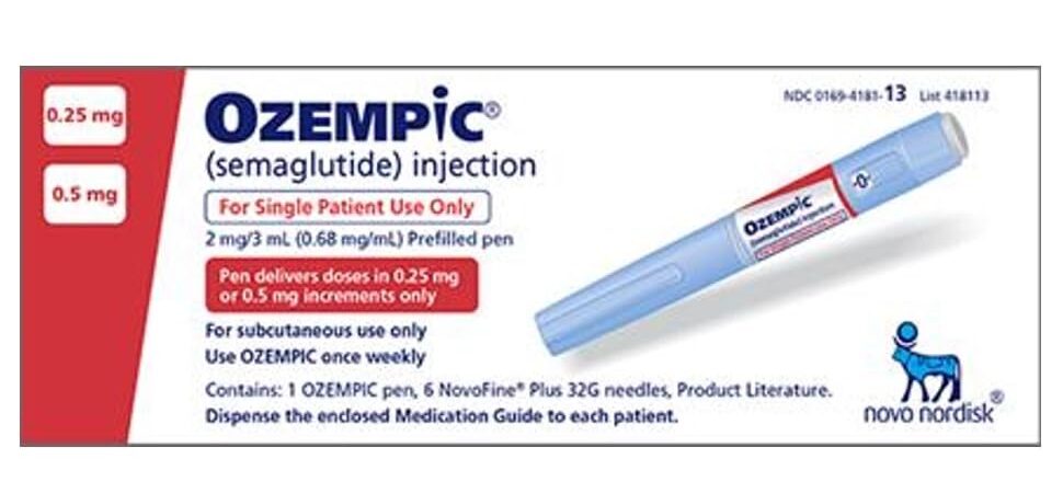 Ozempic injection pen for weight loss